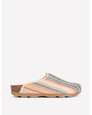 Boden Lyla Colour Block Clogs Shoes - Multicolour