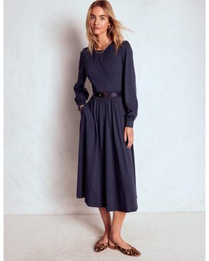 Boden Alexandra Jersey Midi Dress - Blue
