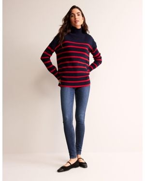 Boden High Rise Skinny Jeans - Blue