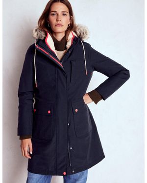 Boden 1 Hooded Parka - Blue