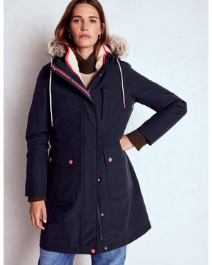 Boden 1 Hooded Parka - Blue