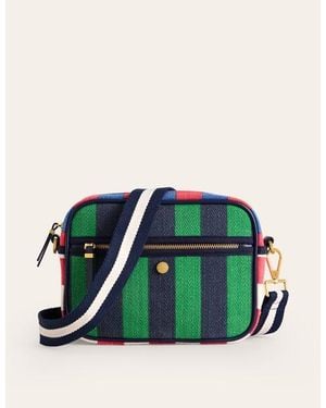 Boden Canvas Cross-Body Bag Multi - Green