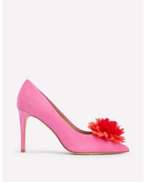 Boden Flower Point Heels - Pink