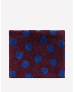 Boden Brushed Cashmere Snood - Purple