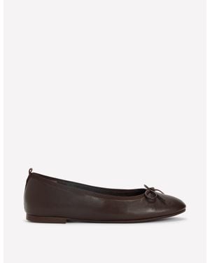 Boden Patti Round Toe Ballet Flats - Brown