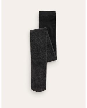 Boden Sparkle Tights - Black