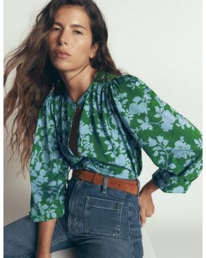 Boden Ara Jersey Shirt - Green