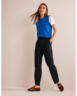 Boden Tailored Tapered Pants - Black