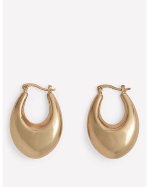 Boden Chunky Curve Hoops - Natural