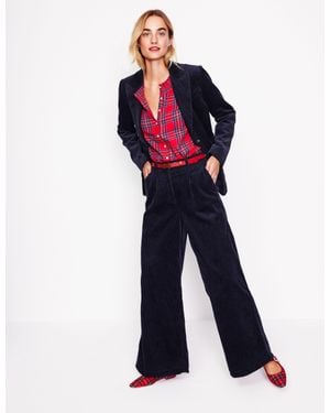 Boden Chiswick Cord Trousers - Blue