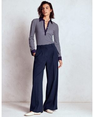 Boden Kensington Tailored Pants - Blue