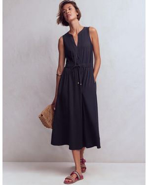 Boden Delphine Midi Jersey Dress - Blue