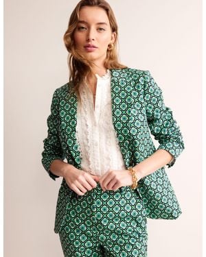 Boden Marylebone Bi-stretch Blazer - Green