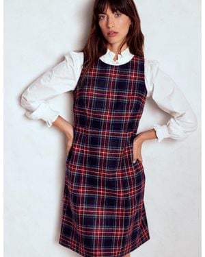 Boden Annie Check Shift Dress- And Check - Multicolor