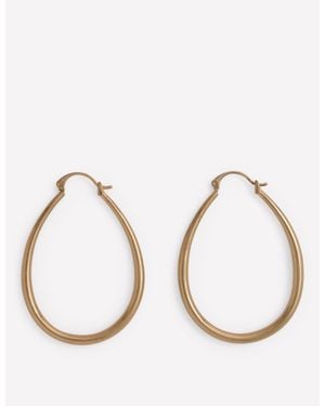 Boden Large Metal Hoops - Natural