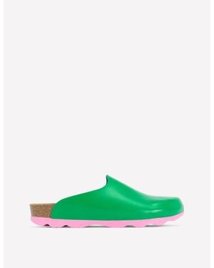 Boden Lyla Color Block Clogs - Green