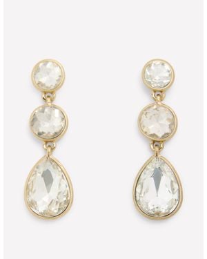 Boden Small Jewel Drop Earrings - Natural
