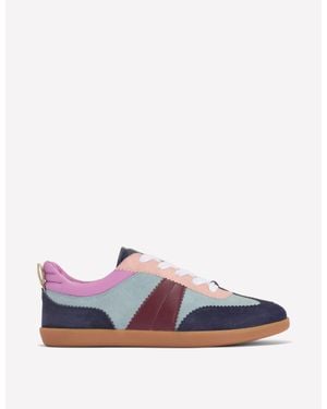 Boden Erin Retro Tennis Trainers - Multicolour