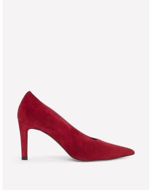 Boden Pumps Mit Spitzer Zehenpartie - Rot