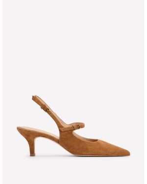 Boden Mary Jane Slingback Heel - Natural