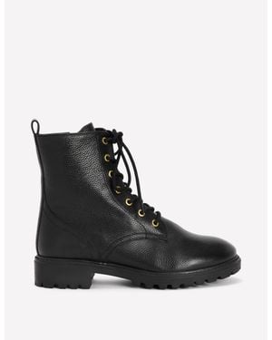 Boden Alex Lace Up Ankle Boots - Black