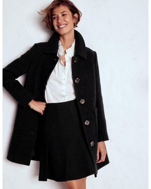 Boden Carlisle Wool Coat - Black