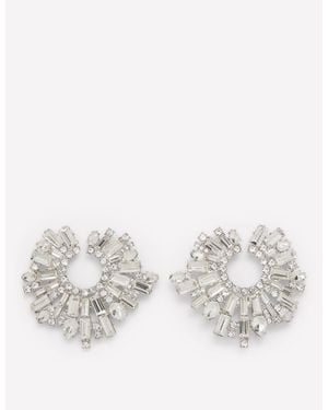 Boden Jewel Garland Earrings - White