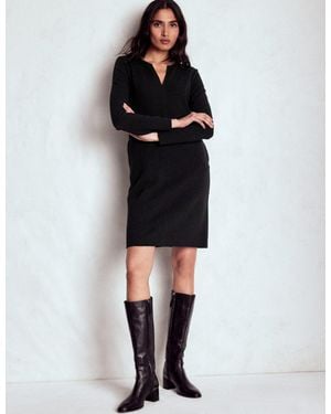 Boden Colette Ottoman Shift Dress - Black