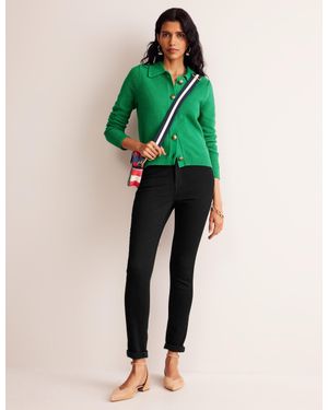Boden High Rise Skinny Jeans - Black