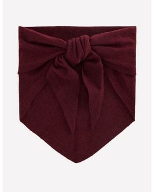 Boden Large Cashmere Neckerchief - Purple