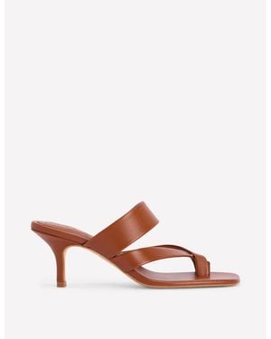Boden Toe Post Kitten Heels - Brown