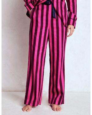 Boden Cotton Pajama Pants - Red