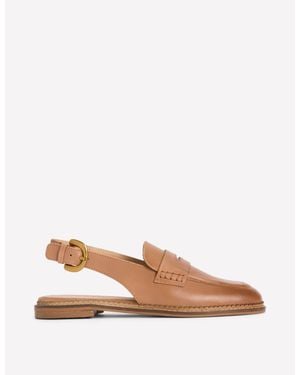 Boden Slingback Penny Loafer - Brown