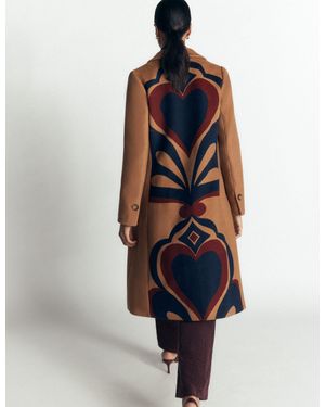 Boden Aylesford Longline Coat - Blue