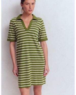Boden Tilda Jersey T-Shirt Dress - Green