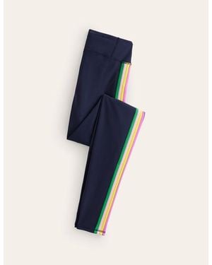 Boden Side Stripe leggings - Blue