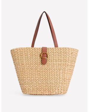 Boden Buckle Tote - Natural