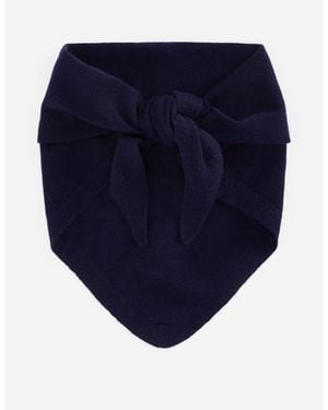 Boden Cashmere Neckerchief - Blue