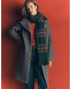 Boden Cotswold Wool Coat - Blue