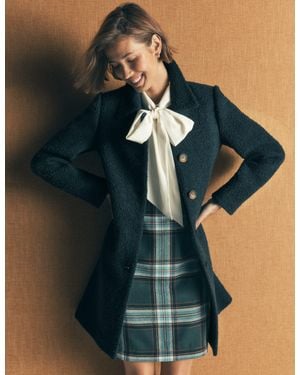 Boden Aylesford Wool Coat - Blue