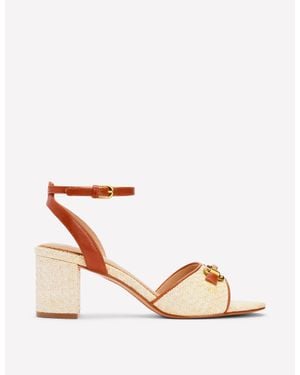 Boden Iris Snaffle Block Heel Sandal - Pink