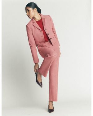 Boden Canonbury Cotton 7/8 Pants - Red