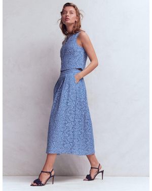 Boden Verity Spitzenrock - Blau