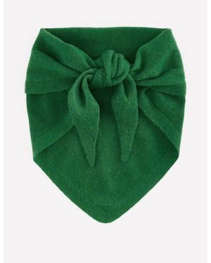 Boden Cashmere Neckerchief - Green