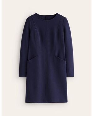 Boden Ellen Ottoman Dress - Blue