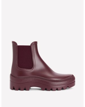 Boden Chelsea-Gummistiefel Mit Breiter Sohle - Lila