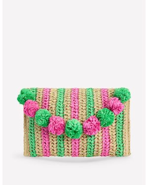 Boden Clutch Mit Bommeln - Weiß