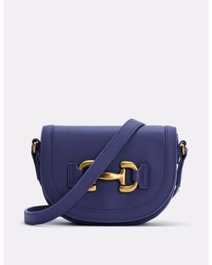 Boden Iris Leather Mini Satchel - Blue