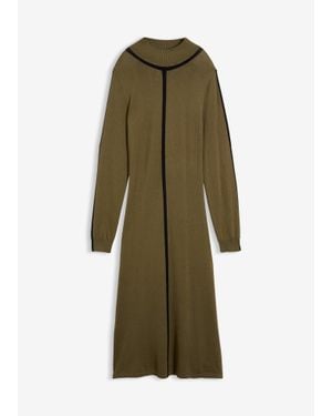 bonprix Gebreide Jurk - Groen