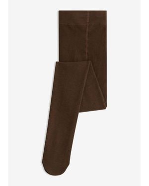 bonprix Collant De Grossesse Chaud 140D - Marron